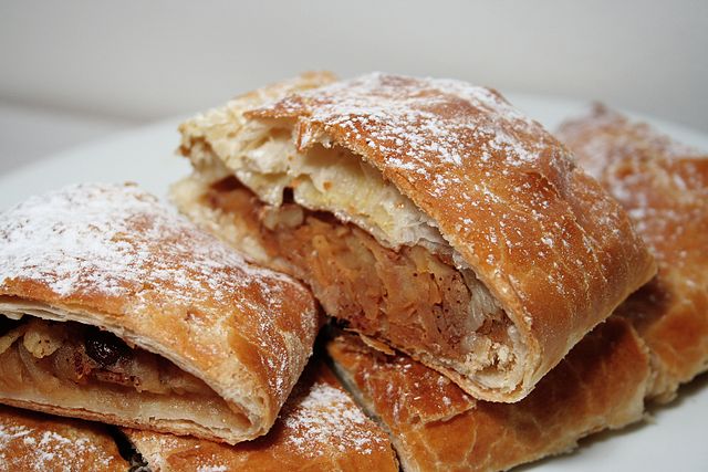 apfelstrudel cosa mangiare vienna