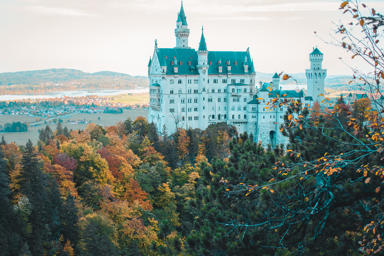 castello di neuschwanstein: vista da Pollack Brucke