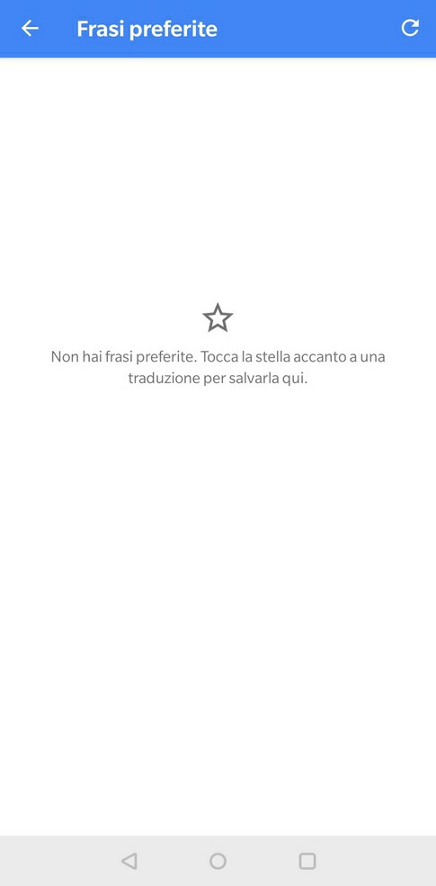frasi preferite google traduttore