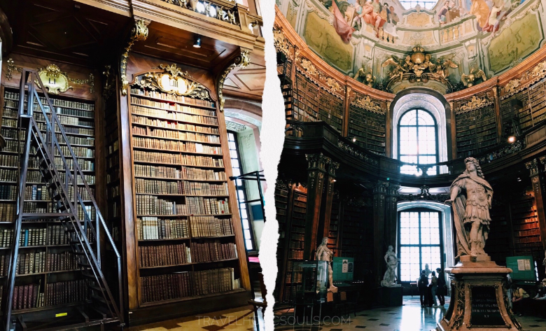 Visitare Vienna: biblioteca nazionale austriaca