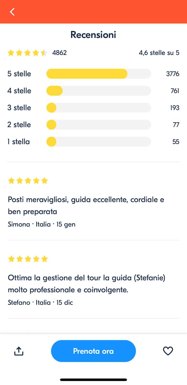 recensioni mobile