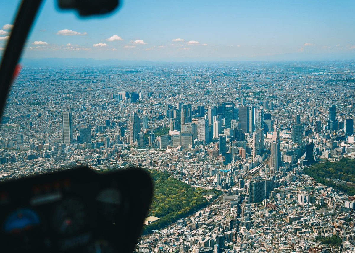 esperienza imperdibile a Tokyo: volo in elicottero